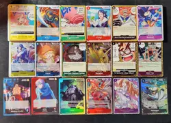 One Piece - A Fist of Divine Speed OP11 Bulk Lot 200+ cards w/ R, SR, Alt - Image 1