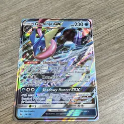 Pokemon Greninja GX Ultra Rare Holo Card 230 HP SM-Forbidden Light 24/131 - Image 1