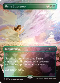 Greater Good (Italian) - "Bene Supremo" (Rainbow Foil) [Secret Lair Drop - Image 1