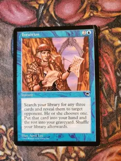 MTG Tempest INTUITION HP/Corner Ding - Image 1