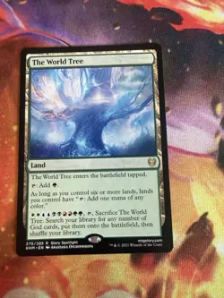 The World Tree Kaldheim Magic The Gathering 275/285 Near Mint - Image 1