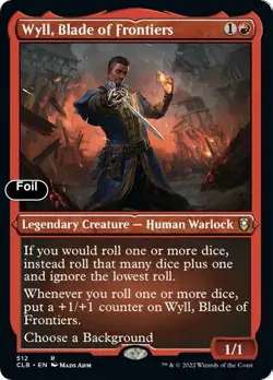 Wyll, Blade of Frontiers (Foil Etched) [Commander Legends: Battle for Baldur'... - Image 1