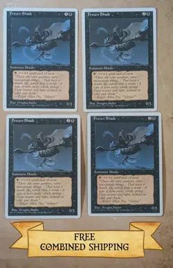 MTG: 4x Frozen Shade, 4th Edition Core Set Magic the Gathering - Image 1