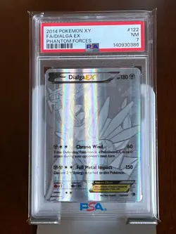 Pokemon Dialga ex 122 Phantom Forces PSA 7 - Image 4