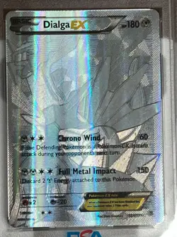 Pokemon Dialga ex 122 Phantom Forces PSA 7 - Image 5