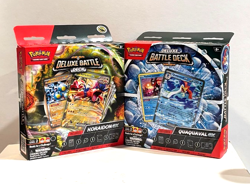 Pokemon TCG: Koraidon/Quaquaval ex Deluxe Battle Deck Level 2 NIB Lot of 2 - Image 1