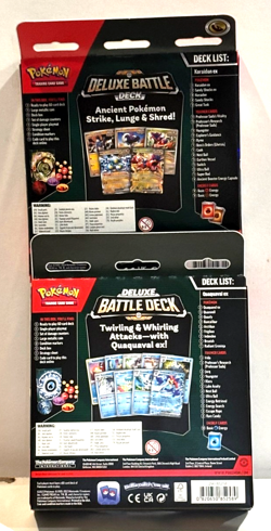 Pokemon TCG: Koraidon/Quaquaval ex Deluxe Battle Deck Level 2 NIB Lot of 2 - Image 3