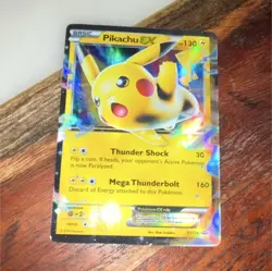 The Pokemon Company Pikachu EX XY174 XY Holo Promo Pokemon TCG English 130HP - Image 1