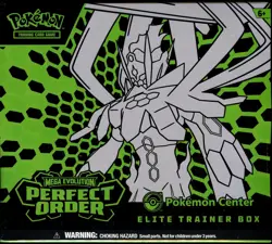 Perfect Order POKEMON CENTER ETB Elite Trainer Box SEALED (11 Packs) - Image 1