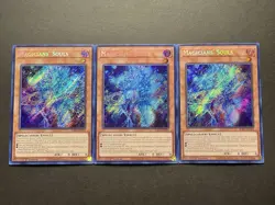 3x Magicians' Souls | RA02-EN014 | Secret Rares | NM | 1st Editions | YuGiOh! - Image 1