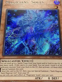 3x Magicians' Souls | RA02-EN014 | Secret Rares | NM | 1st Editions | YuGiOh! - Image 2