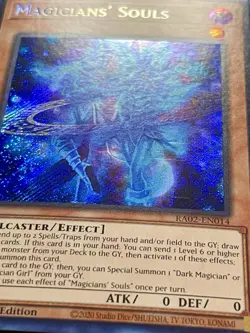 3x Magicians' Souls | RA02-EN014 | Secret Rares | NM | 1st Editions | YuGiOh! - Image 3