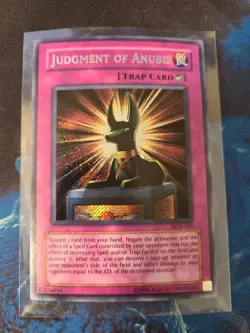 Judgment Of Anubis - DCR-105 - Secret Rare - NM - Yugioh - Image 1