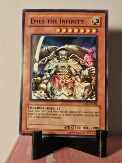 Emes The Infinity - DBT-EN001 - Super Rare - NM - Yugioh - Image 1