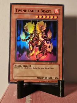 Twinheaded Beast - DBT-EN003 - Super Rare - MP - Yugioh - Image 1