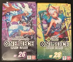 One Piece TCG Starter Deck ST 26 & ST 28 With Booster Packs OP-11 English - Image 2