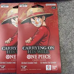 One Piece TCG OP-13 Carrying On His Will Sleeved Booster Pack Lot of 25 English - Image 2