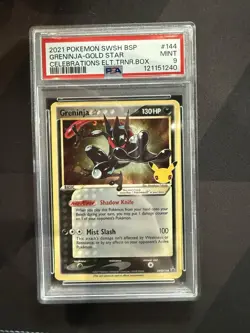 Greninja Gold Star SWSH144 SWSH: Sword & Shield Promo Cards PSA 9🔥🔥 - Image 1