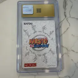 2025 KAYOU NARUTO PROMO CARDS, PSA MAGAZINE NARUTO UZUMAKI CGC 10 PRISTINE - Image 3