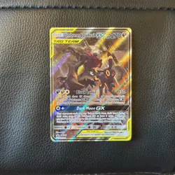 Pokemon TCG Umbreon & Darkrai GX SM241 Sun & Moon Promo Card NM Condition - Image 1