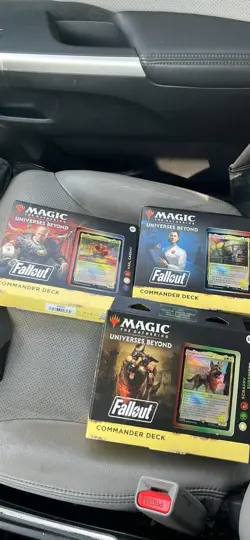 Magic The Gathering Fallout Decks Set of 3 Commander Decks - Image 1
