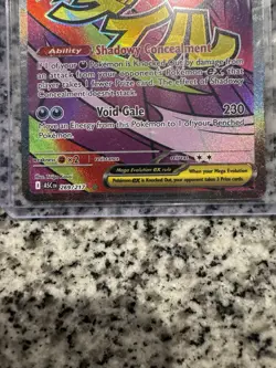 Mega Gengar ex 269/217 Ascended Heroes Secret Rare Full Art Pokemon Card NM - Image 2