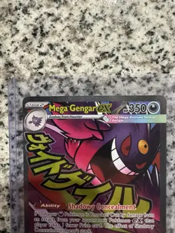 Mega Gengar ex 269/217 Ascended Heroes Secret Rare Full Art Pokemon Card NM - Image 3