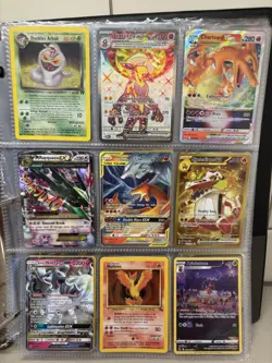Pokemon Binder Lots Vintage And New Mega V Cards Vstar 1995 No Duplicates - Image 1