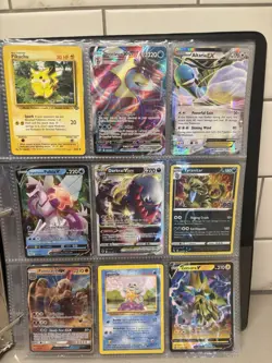 Pokemon Binder Lots Vintage And New Mega V Cards Vstar 1995 No Duplicates - Image 5