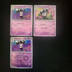 Pokemon Gothita, Gothorita, & Gothitelle x13 Card Lot Bundle - Image 3