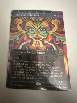 MTG “Tishana's Tidebinder” Borderless Foil Lost Caverns of Ixalan #335 NM/MT - Image 1