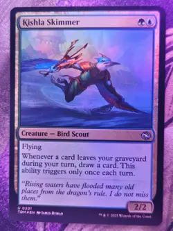 Kishla Skimmer 201 Uncommon Tarkir: Dragonstorm Magic: The Gathering Foil NM - Image 1