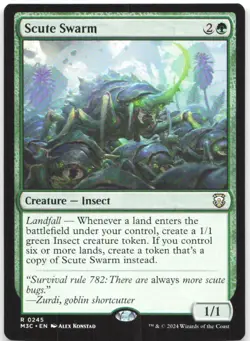 Scute Swarm R Commander: Modern Horizons 3 245 LP - Image 1