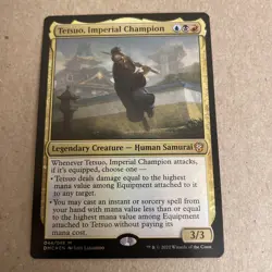 TETSUO, IMPERIAL CHAMPION FOIL X1 NM DOMINARIA UNITED DMC MTG MYTHIC - Image 1