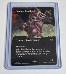 STADIUM HEADLINER (BORDERLESS) 344 TARKIR: DRAGONSTORM MAGIC: THE GATHERING NM/M - Image 1