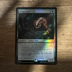 MTG Badgermole Cub - Tales of Middle-earth #0167 Mythic Foil (EN) - Image 1