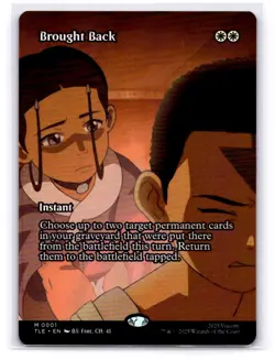 Brought Back (Borderless) Avatar: The Last Airbender: Eternal-Legal 1 LP-NM - Image 1