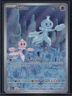 Pokemon TCG Frillish Illustration Rare SV: White Flare 126/086 - Image 1