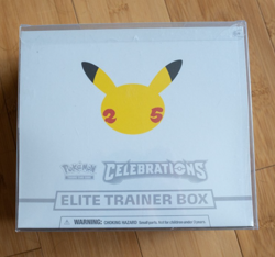 Pokemon TCG: 25th Anniversary Celebrations Elite Trainer Box (2021) Sealed 820650809439 - Image 1