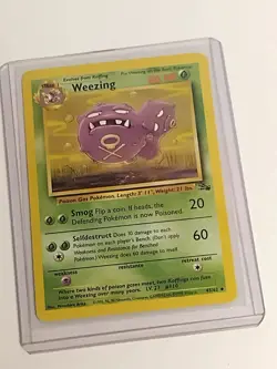 Pokemon Cards - Weezing - Fossil - 45/62 **Near Mint.A - Image 1