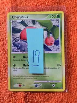 2008 Pokemon Diamond and Pearl Stormfront #56 Cherubi, C, NF/H, cd19 - Image 3