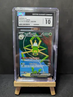 Pokemon - Spidops Ex - Scarlet & Violet - 243/198 - CGC Gem Mint 10 - Image 1
