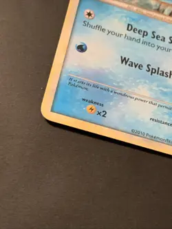 Pokemon Unleashed Manaphy Holo 3/95 NM/LP+ - Image 2