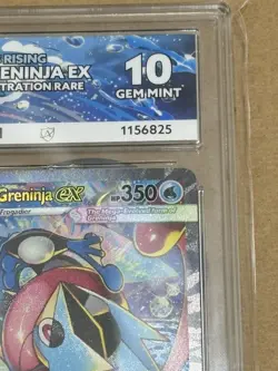 Pokemon TCG Chaos Rising Mega Greninja ex 116/086 SIR ACE 10 *PERFECT SUBGRADES* - Image 3
