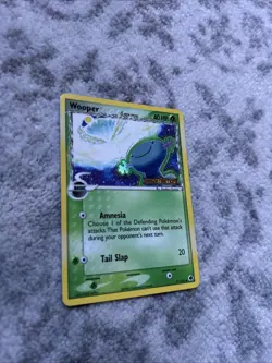 wooper reverse holo 71 pokemon dragon frontiers - Image 1