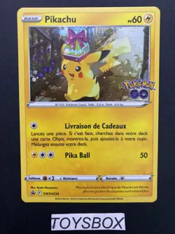 Carte Pokemon Pikachu SWSH234 / EB PROMO Pokemon GO POGO / NEUF FR - Image 2