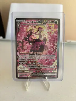 Pokemon TCG Fezendipiti Ex 288/217 SIR Spanish Ascended Heroes NM - Image 1