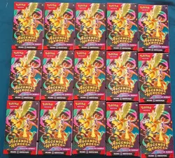 15x Pokemon Ascended Heroes Booster Bundle Boxes - Empty - Image 1