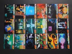 1999 Topps Pokemon the First Movie Complete Set 72 All Blue Logo E 1st Lot LP - Image 4