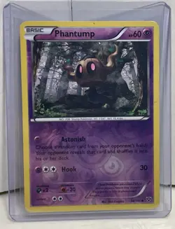 Pokemon Phantump 54/146 Reverse Holo XY Moderately Played M - Image 1